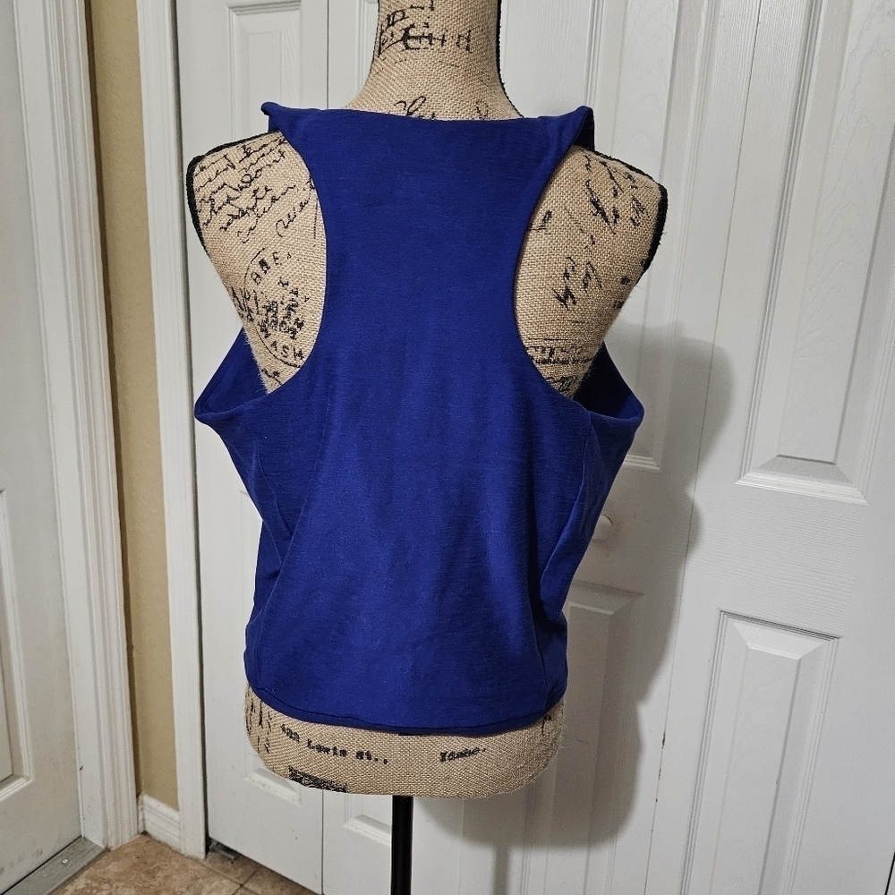 Victoria's Secret On Point Royal Blue Athletic Racerback Top Size XXL - Picture 3 of 13